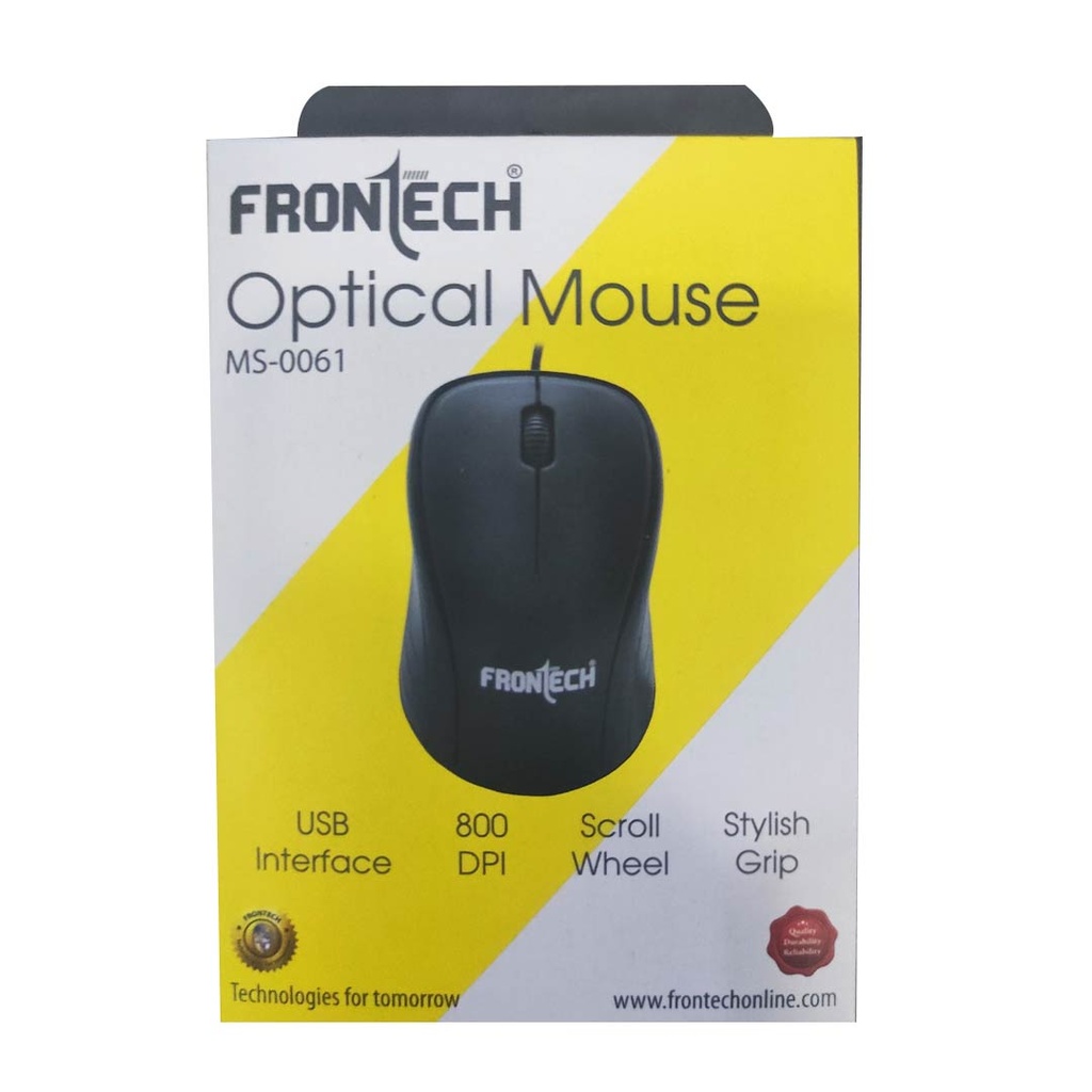 Frontech MS-0061 Wired Optical Mouse