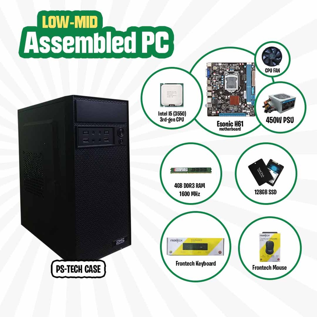 Low Mid Assembled PC