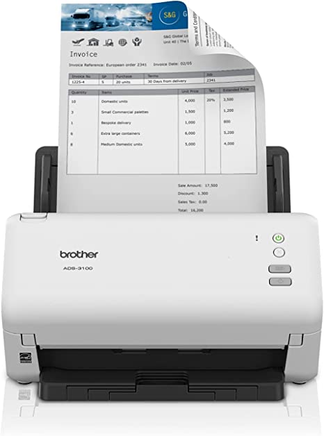 Brother ADS-3100 Desktop Document Scanner