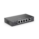 Ruijie Reyee RG-ES205GC-P, 4-Port 10/100/1000 Mbps PoE+ with 1-Port Gigabit Cloud Mananged Switch