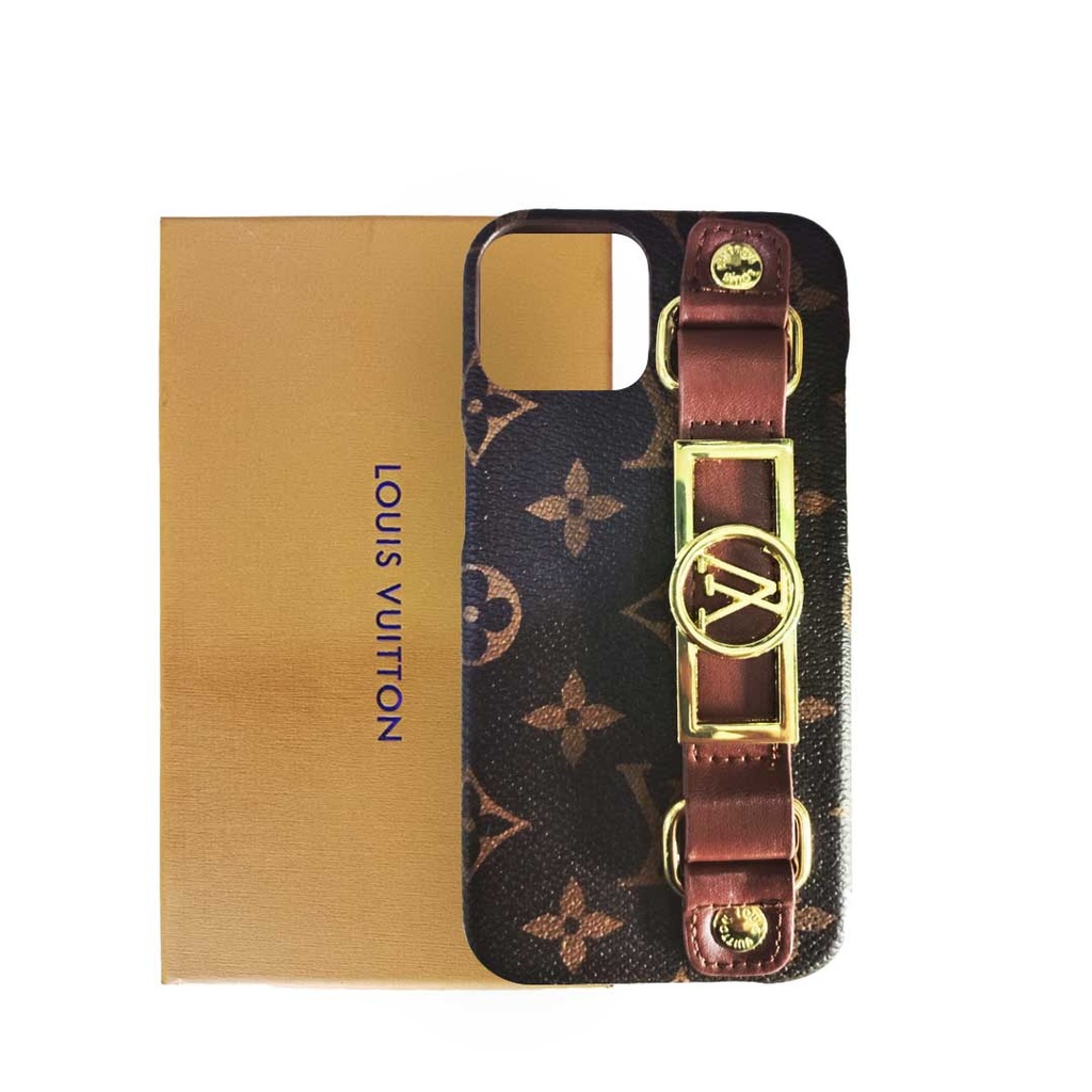 iPhone Louis Vuitton Leather Phone Case