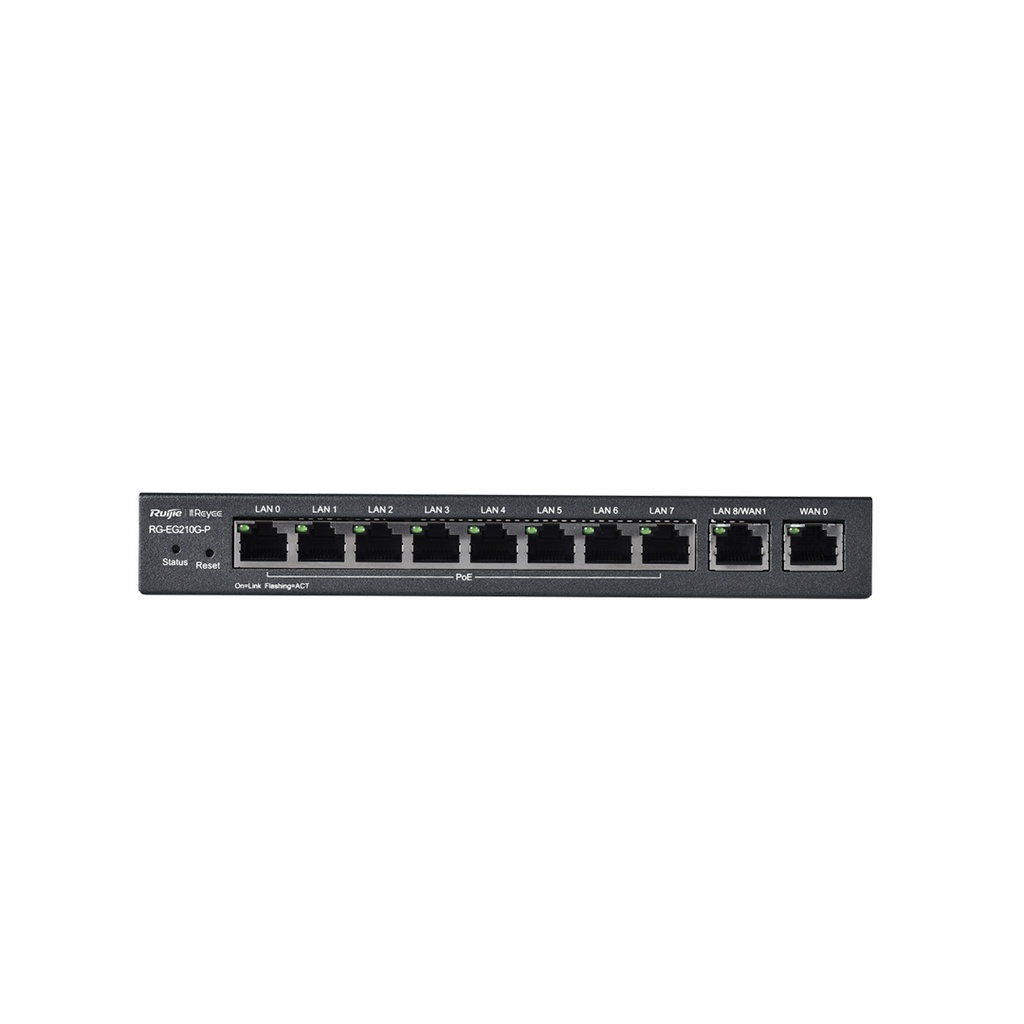 Ruijie Reyee RG-EG210G-P 10-Port Gigabit Cloud Managed PoE Router