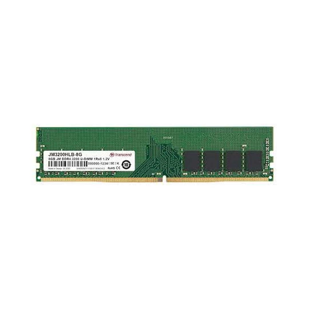 Transcend Desktop Ram 8GB DDR4 (3200Mhz)