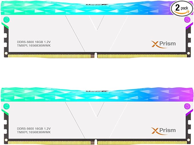 Manta XPrism RGB 16gb DDR5 5600Mhz Gaming Ram