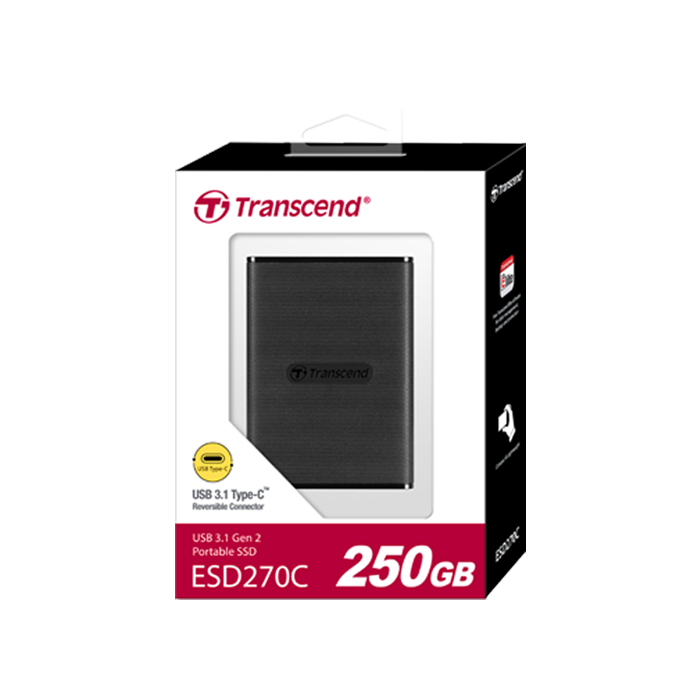 Transcend 250GB Portable SSD 3.1