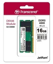 Transcend SO-DIMM Module Laptop Ram 16GB DDR5 4800MHz