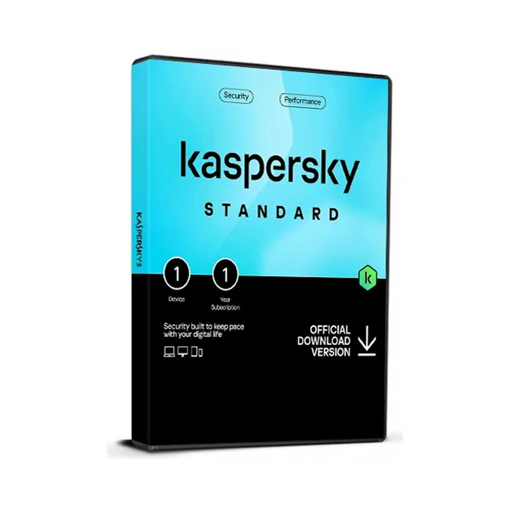 Kaspersky Standard : Enhanced Protection 2023 1 Devices | 1 Year | 1 Key