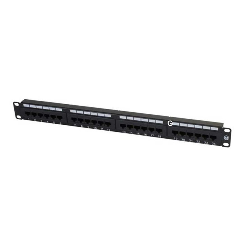 Bolein 19" 24 Port UTP Cat 6 Patch Panel (BLP-2724-C6)