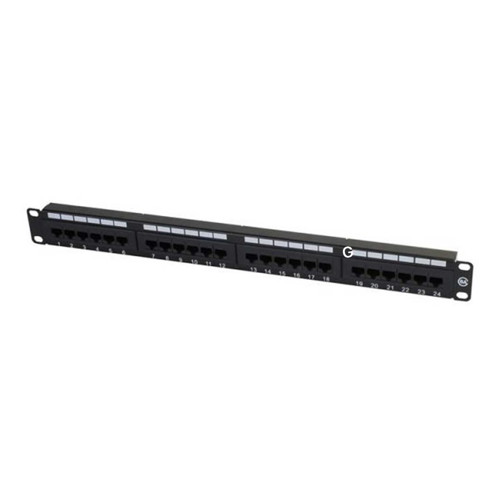 Bolein 19" 24-Port UTP Cat 6 Patch Panel (BLP-2724-C6)