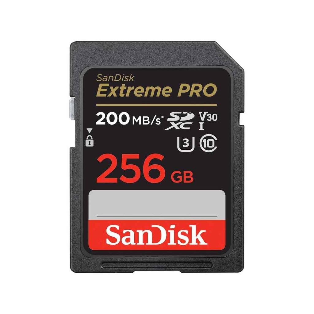 SanDisk Extreme Pro SDXC UHS-I SD Card (Up to 200Mb/s)