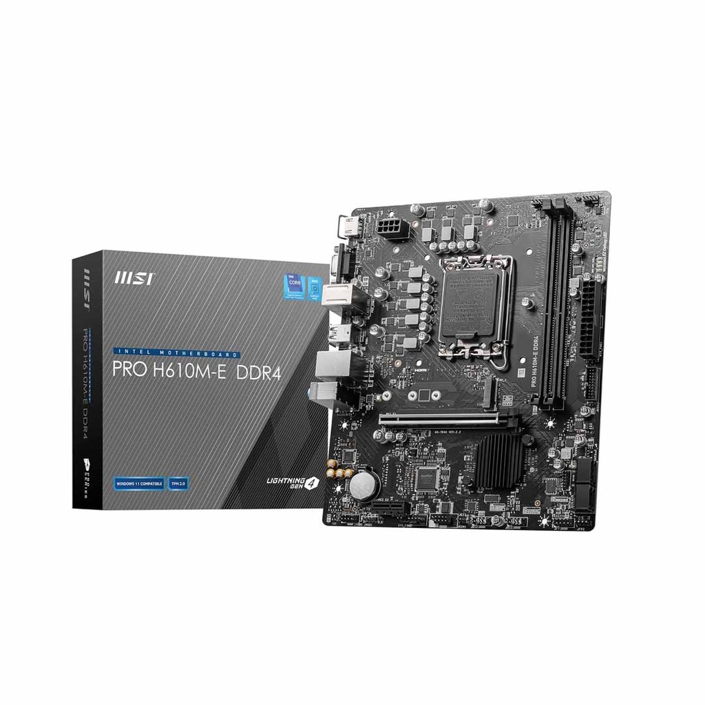 MSI PRO H610M-E GEN4 Motherboard