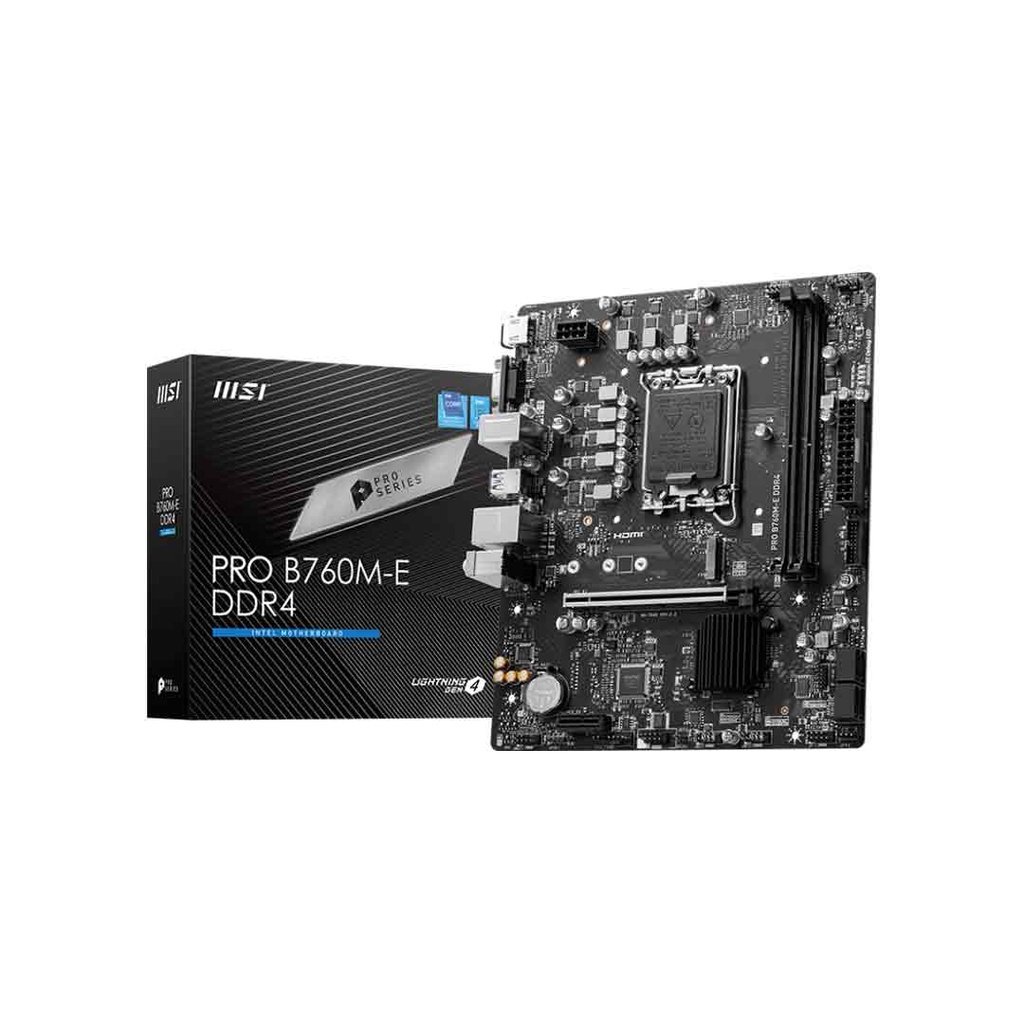 MSI PRO B760M-E GEN4 Motherboard