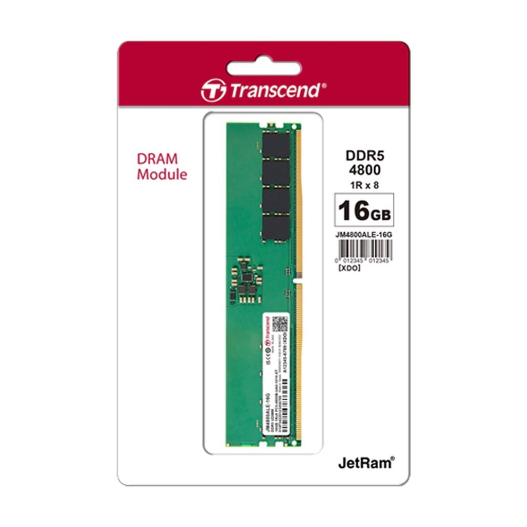 Transcend SO-DIMM Module Desktop Ram 8GB DDR5 4800MHz
