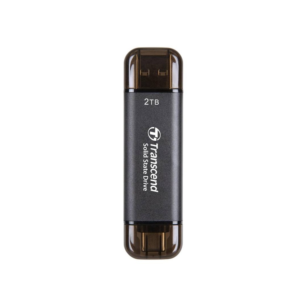 Transcend ESD310C 2TB Dual USB 3.2 Gen 2 Type-C External Portable SSD