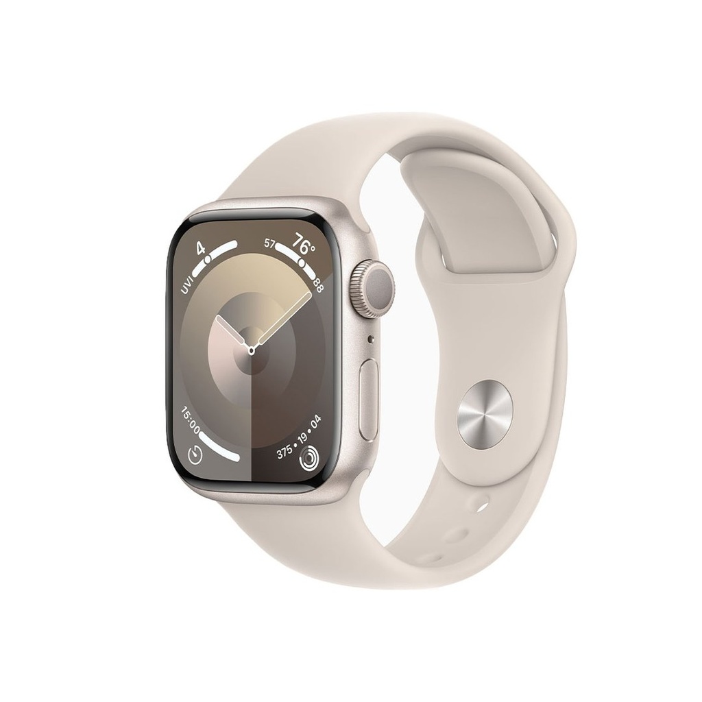 Apple Watch Series 9 (41mm, Starlight, Aluminum, GPS)