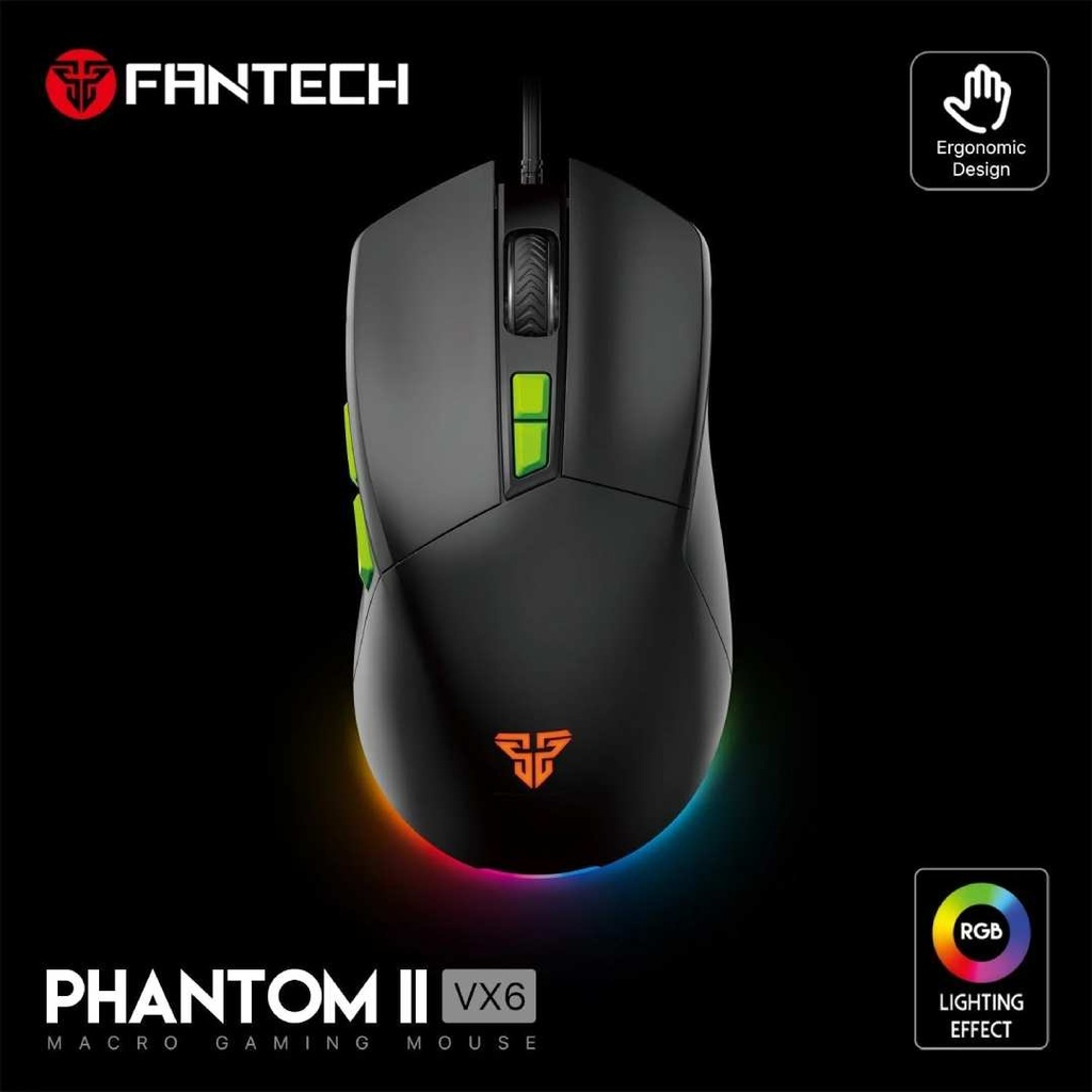 Fantech PHANTOM II VX6 Wired Gaming Mouse