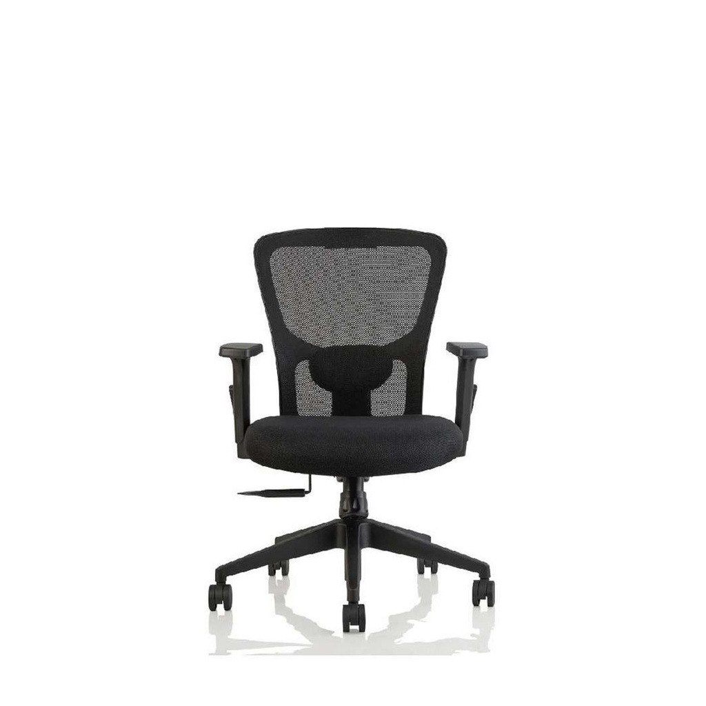 Modulus S Jazz-1094 Jazz MB Adj Arms Single Lock Mechanism Back Mesh Chair