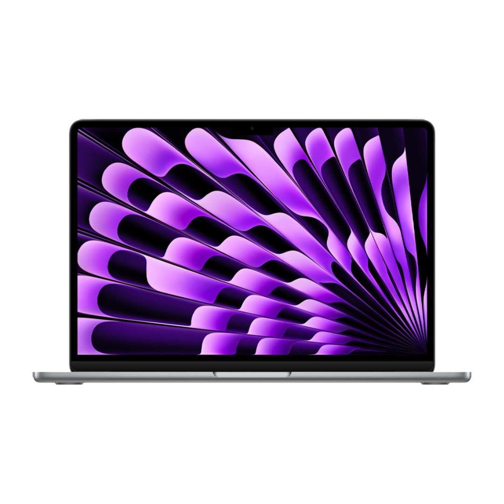 Apple MacBook Air M3 13-Inch | 8-Core CPU | 8-Core GPU | 16GB Unified Memory | 256GB SSD | Space Gray | 2-Year Authorized Warranty & 1-Year Breakage Insurance