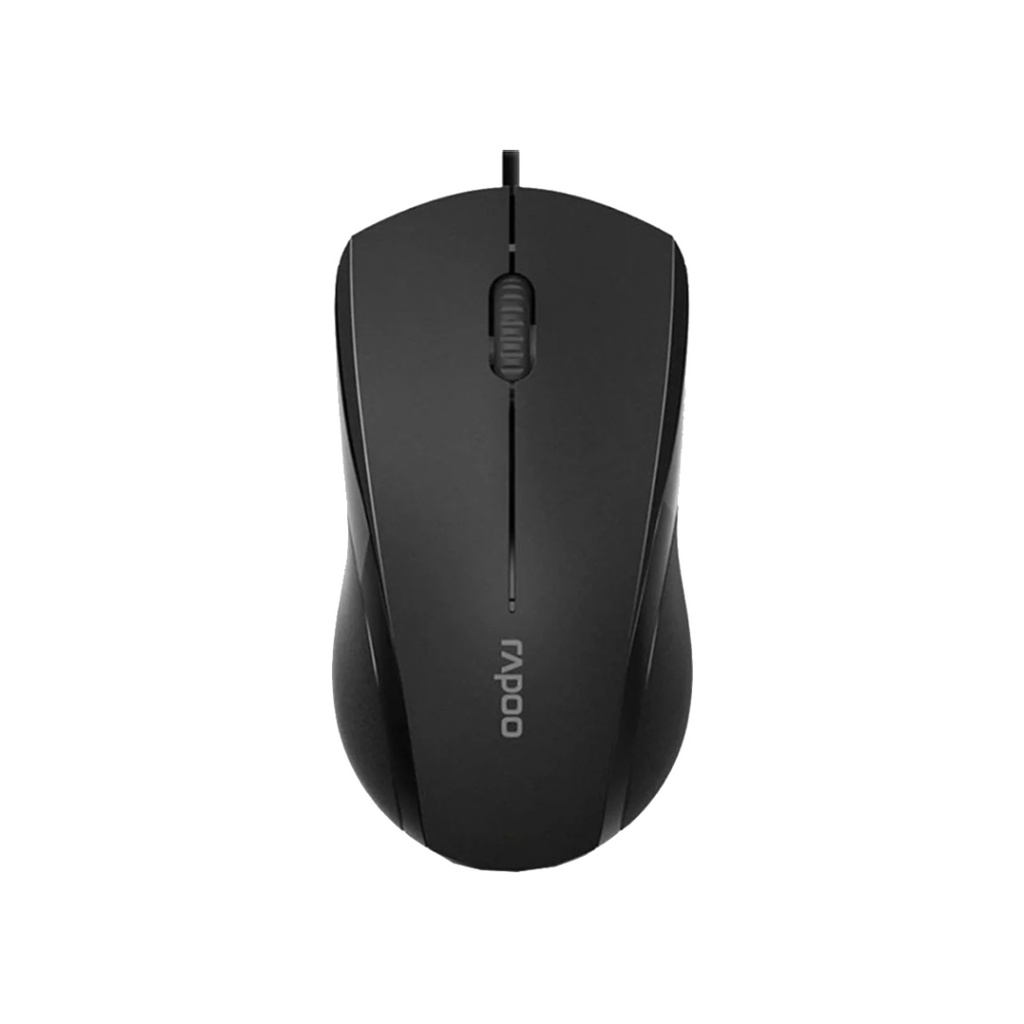 Rapoo N1200 Silent Wired Optical Mouse 1000 DPI