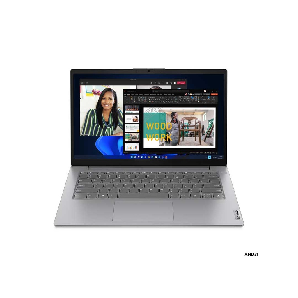 Lenovo V14 G4 AMN Ryzen 5 7520U | 16GB RAM | 512GB SSD | AMD Radeon Graphics | 14" FHD Display | Gray | 1 Year Warranty