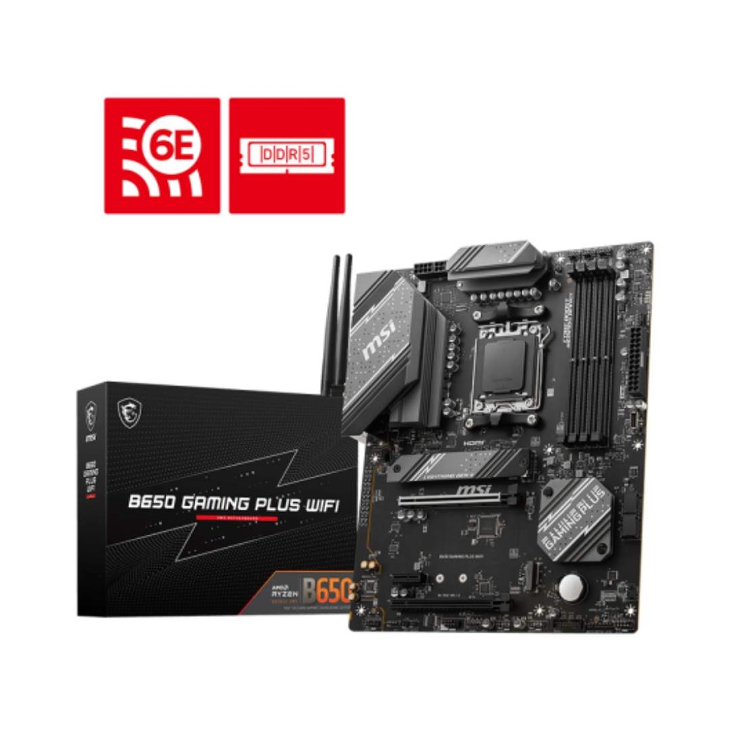 MSI B650 Gaming Plus WiFi Gaming AMD Motherboard