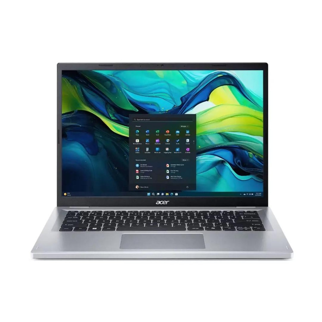 Acer Aspire Go 15 (AG15-41P-R5ZA) Ryzen 7 7735HS | 16GB RAM | 512GB SSD | AMD Radeon Graphics | 15.6" FHD IPS Display | Windows 11 | Pure Silver | 2 Years Warranty
