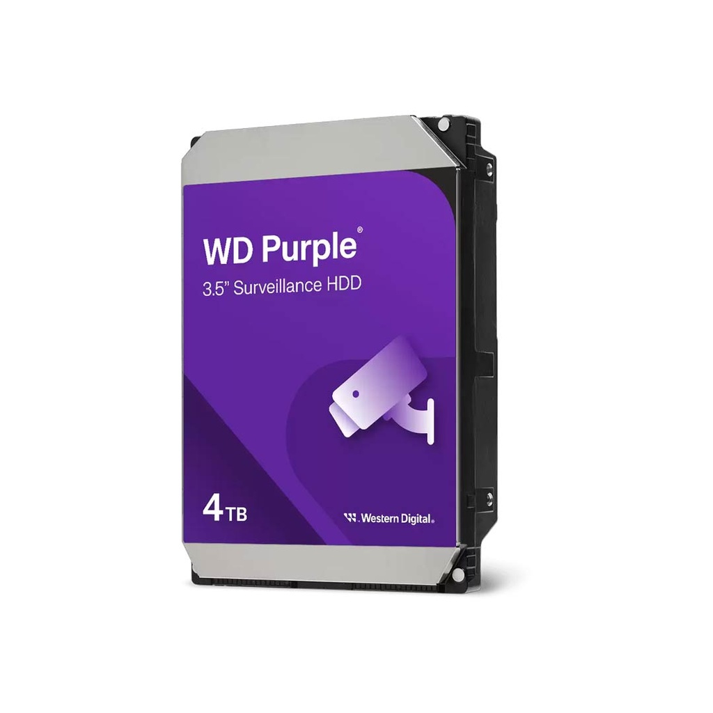 WD 4TB Purple HDD Surveillance Internal (B)