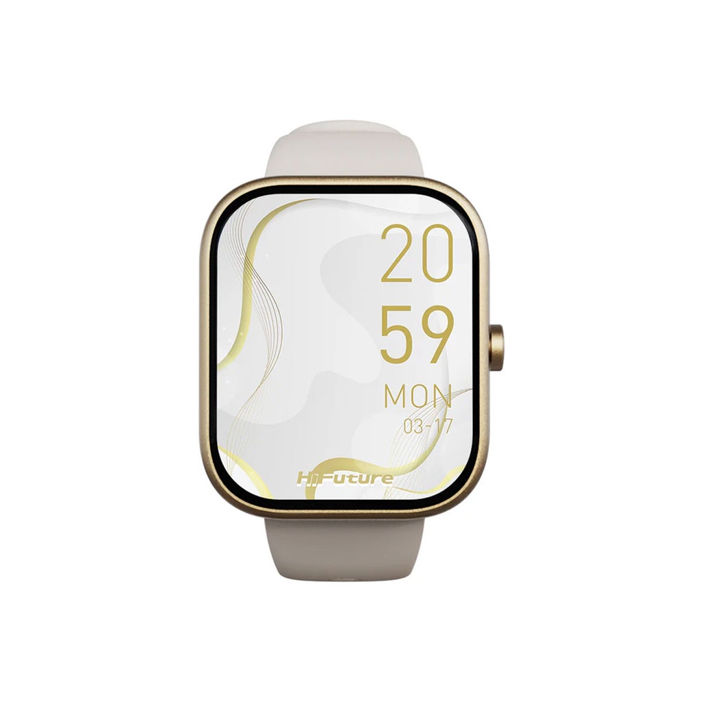 HiFuture LUME Smart Watch | 1.85' Amoled Display | Wireless Calling | 1ATM Waterproof | 7 days Battery Life