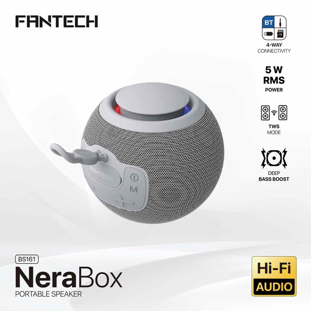 Fantech NeraBox BS161 Bluetooth 5.4 Portable Wireless Speaker