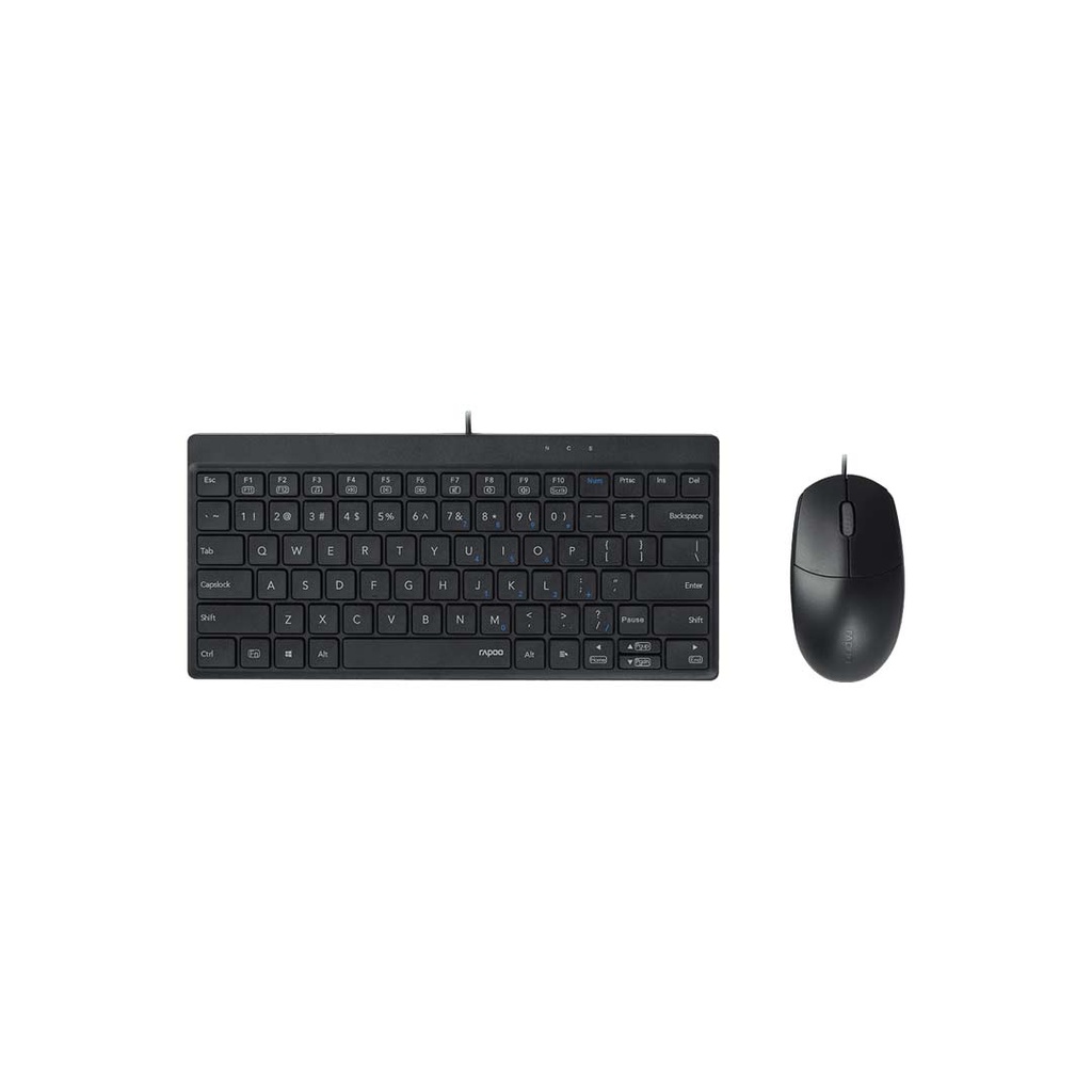 Rapoo NX8000 Wired Optical Mouse and Keyboard Combo