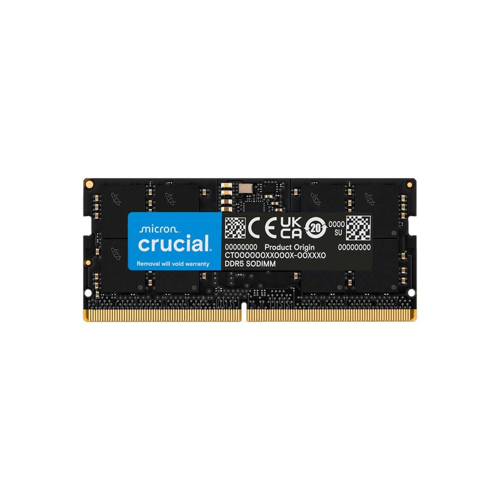 Crucial Laptop Ram 16GB DDR5 5600Mhz (CT16G56C46S5)