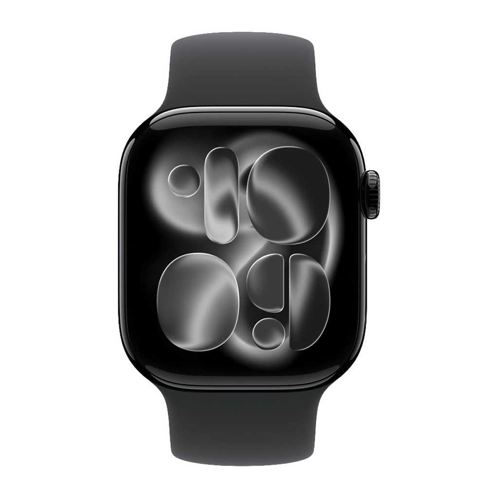 Apple Watch Series 11 42mm Jet Black AI Black SB M/L GPS (MEQU4X/A)
