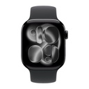 Apple Watch Series 11 42mm Jet Black AI Black SB M/L GPS (MEQU4X/A)