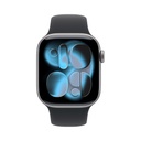 Apple Watch Series 11 42mm Space Grey AI Black SB S/M GPS (MEQW4X/A)