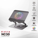 Fantech NC30 RGB Laptop Cooling Pad With 360° Rotation