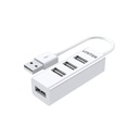 UNITEK Y-2146 4 Ports USB 2.0 Hub in White