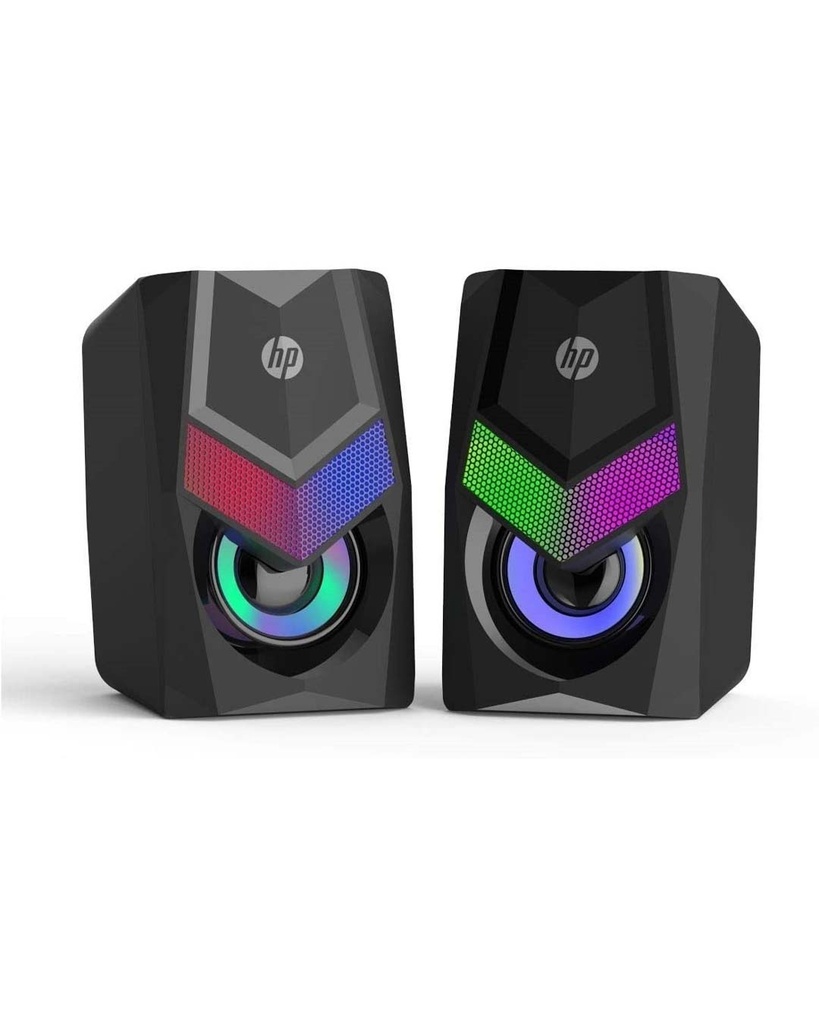 HP DHE-6000 Desktop/Laptop Wired Multimedia USB Speaker