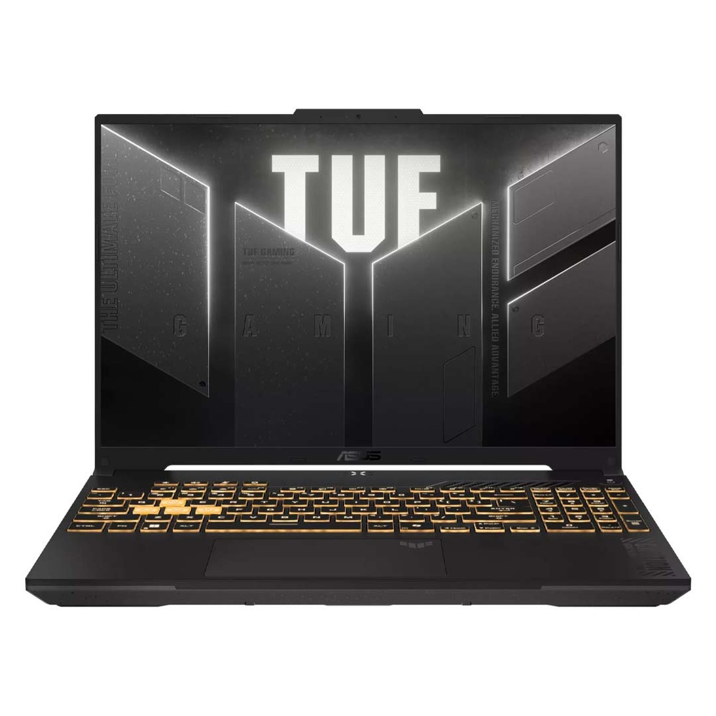 Asus TUF Gaming F16 FX607VU-RL088W | Intel Core i7- 13620H | 16GB RAM | 1TB SSD | Nvidia GeForce RTX 4050 6GB GDDR6 Graphics | 16" WUXGA 144Hz Display | Windows 11 Laptop | Backpack | Mouse | Mecha Gray | 2 Years Int'l Warranty | 1-year Perfect Warranty