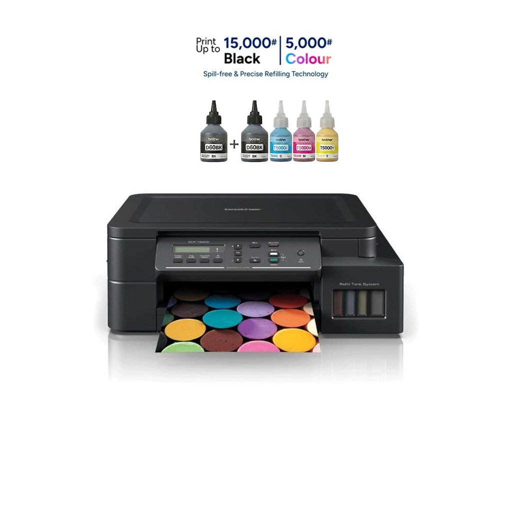 Brother DCP-T520W All In One Ink Tank Color Printer