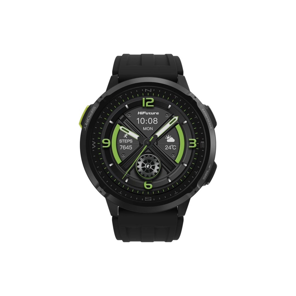 HiFuture MIX3 Smart Watch | 1.43'' AMOLED Display | Wireless Calling | 3 ATM Waterproof | 10 days Battery Life