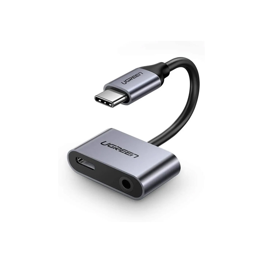 UGREEN Type-C to 3.5mm Audio + Type-C Adapter