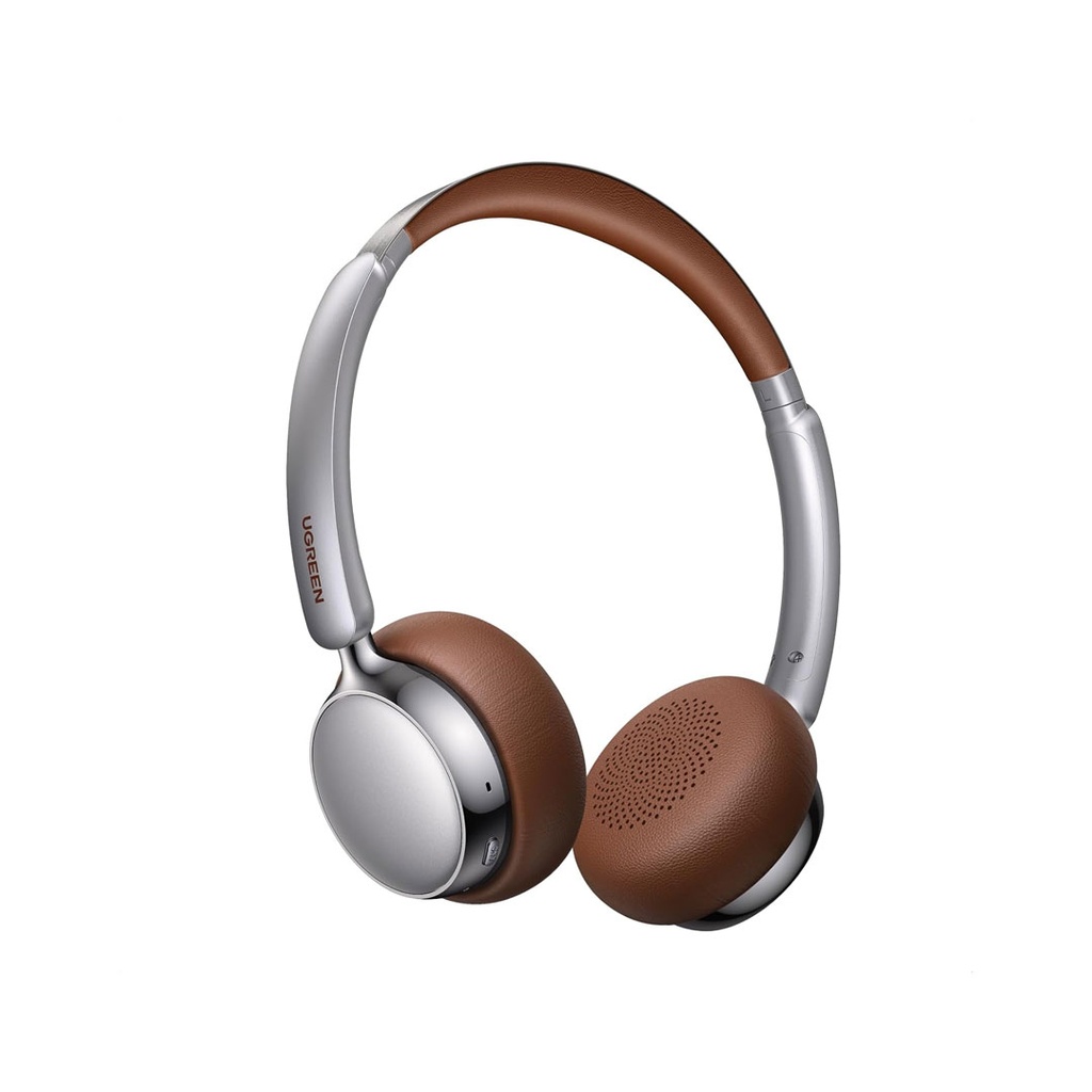 UGREEN Studio Plus HP207 Active Noise-Cancelling Wireless Headphones Silvery Brown