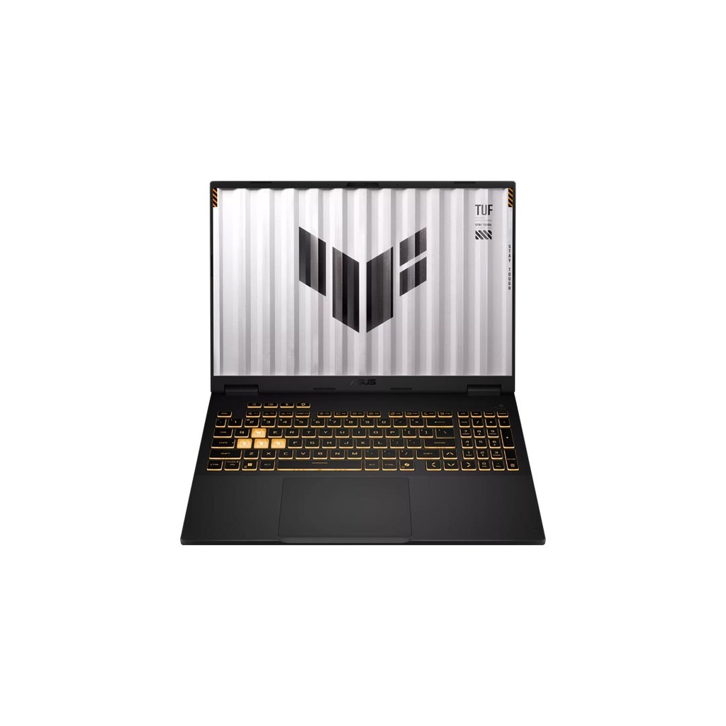 Asus TUF Gaming F16 FX608JMI-TU234W | Intel Core i7- 14650HX | 16GB RAM | 512B SSD | Nvidia GeForce RTX 5060 8GB GDDR7 Graphics | 16" WUXGA 144Hz Display | Windows 11 Laptop | Backpack | Mouse |Jaeger Gray | 2 Years Int'l Warranty | 1-year Perfect Warranty
