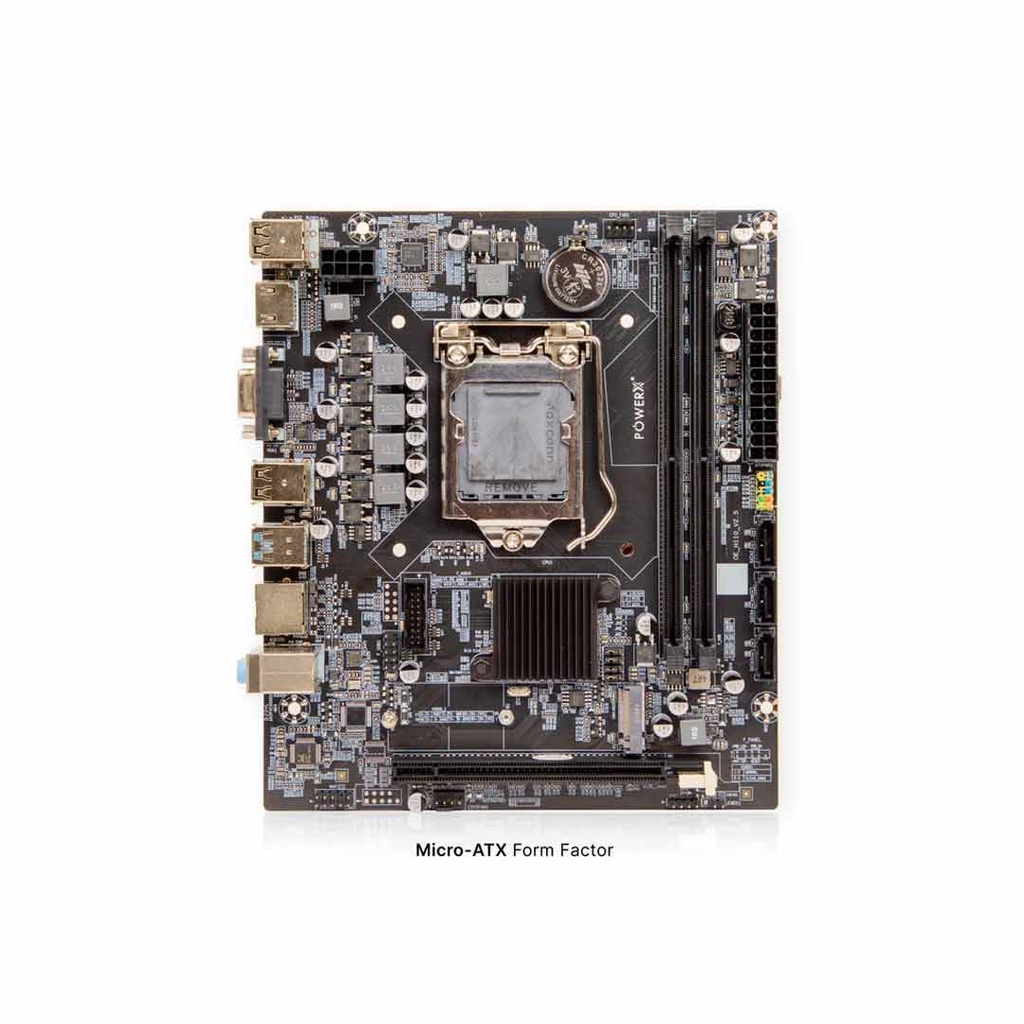 POWERX PMB-H110-DDR4 NVMe Motherboard
