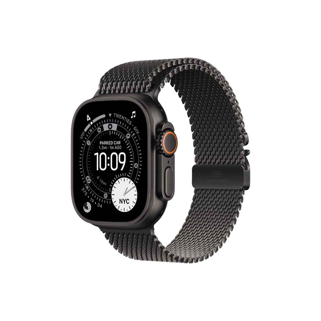 Apple Watch Ultra 3 (49mm, Black Titanium Black/Charcoal, TI Black M/L)