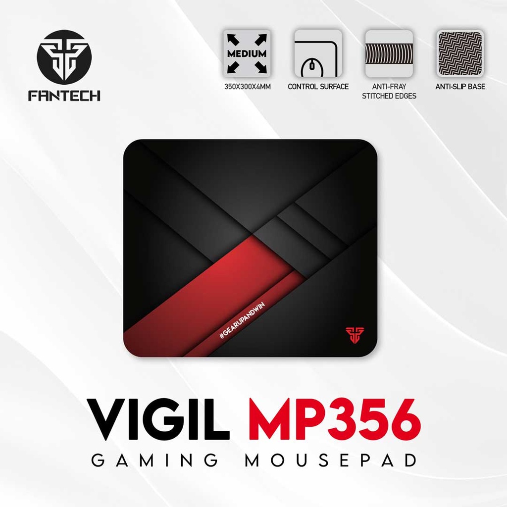 Fantech VIGIL MP356 Esports Professional Gaming MousePad (350x300x4mm)