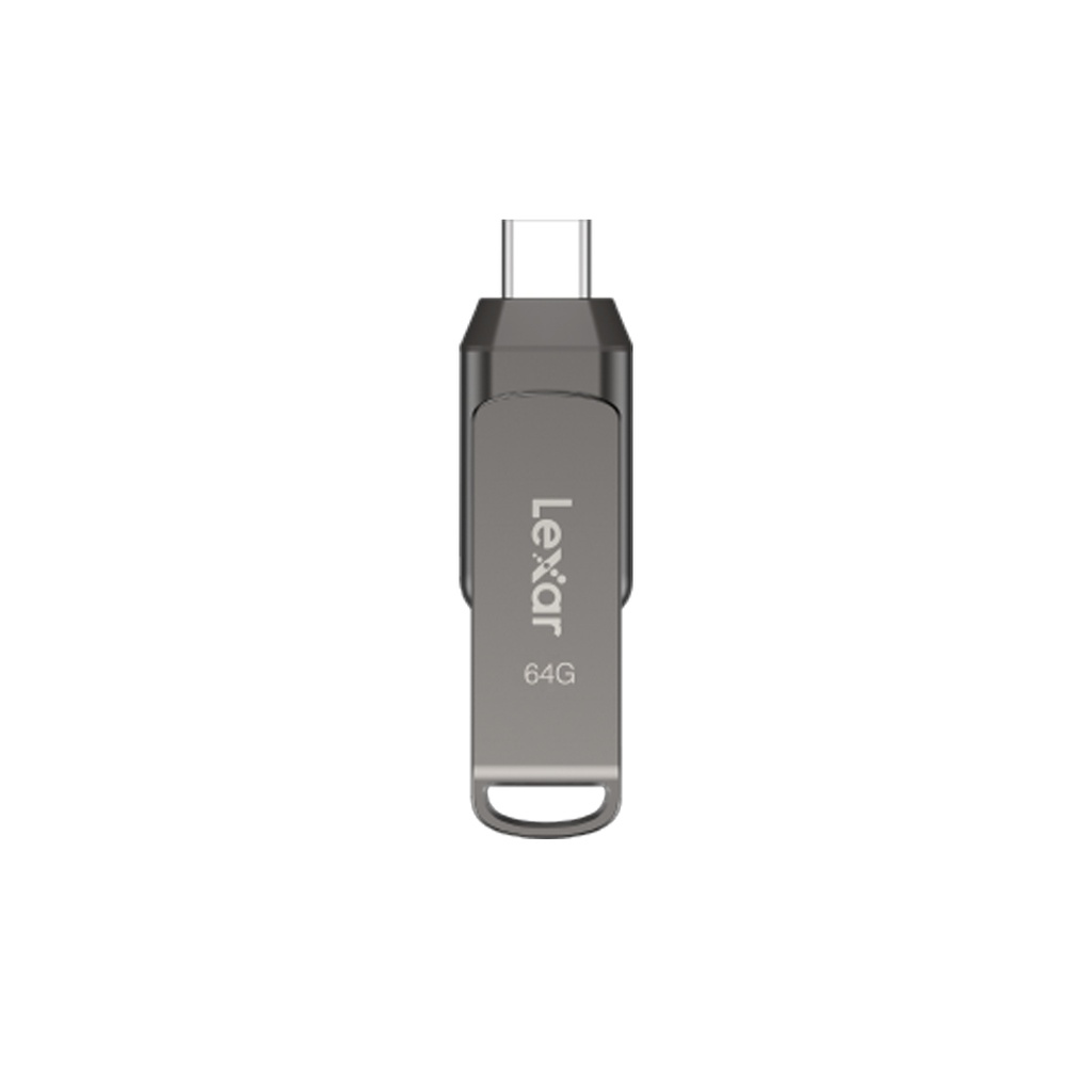 Lexar 64GB JumpDrive Dual Drive D400 USB 3.2 Gen 1 Type-C & Type-A Flash Drive