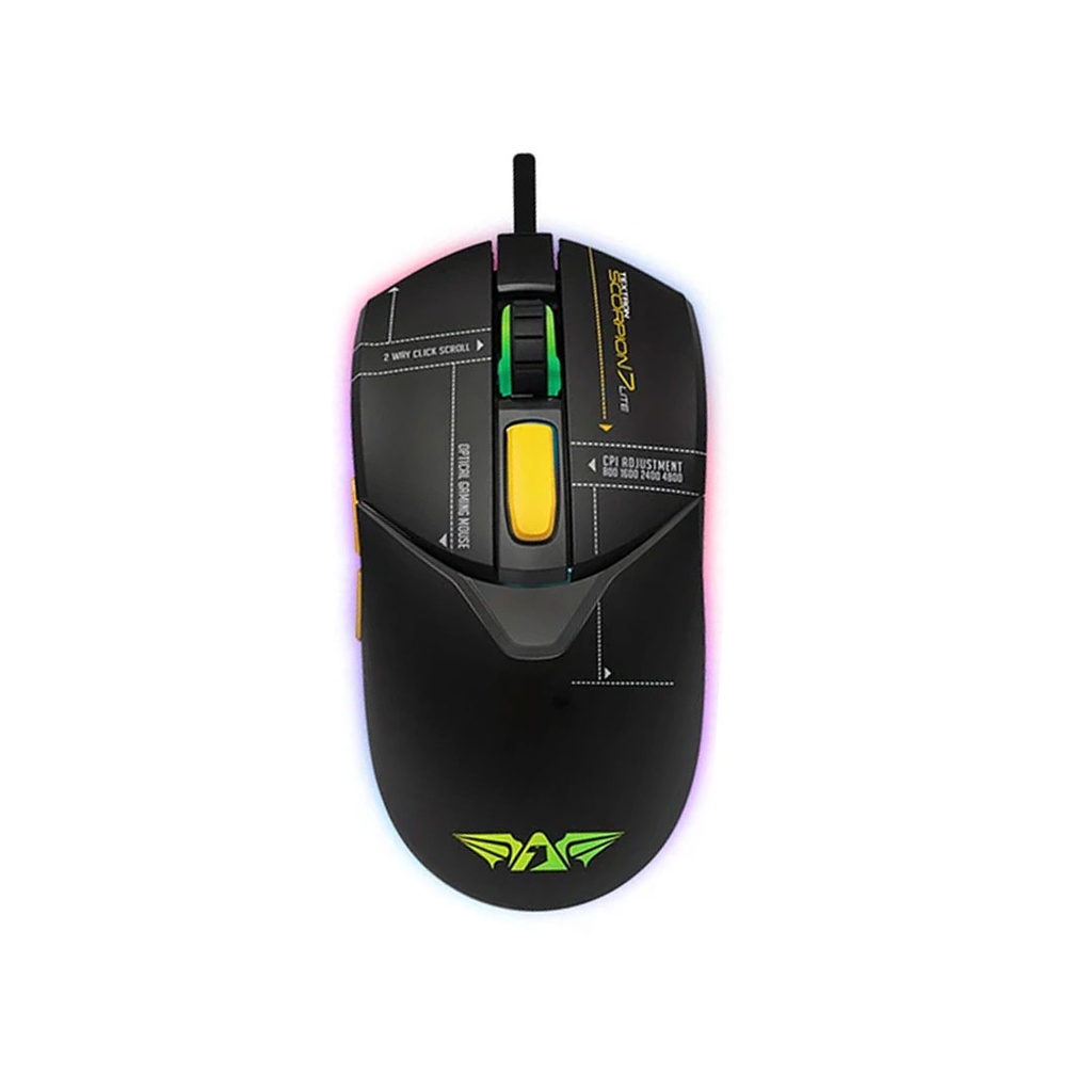 Armaggeddon Textron Scorpion 7 Lite Gaming Mouse