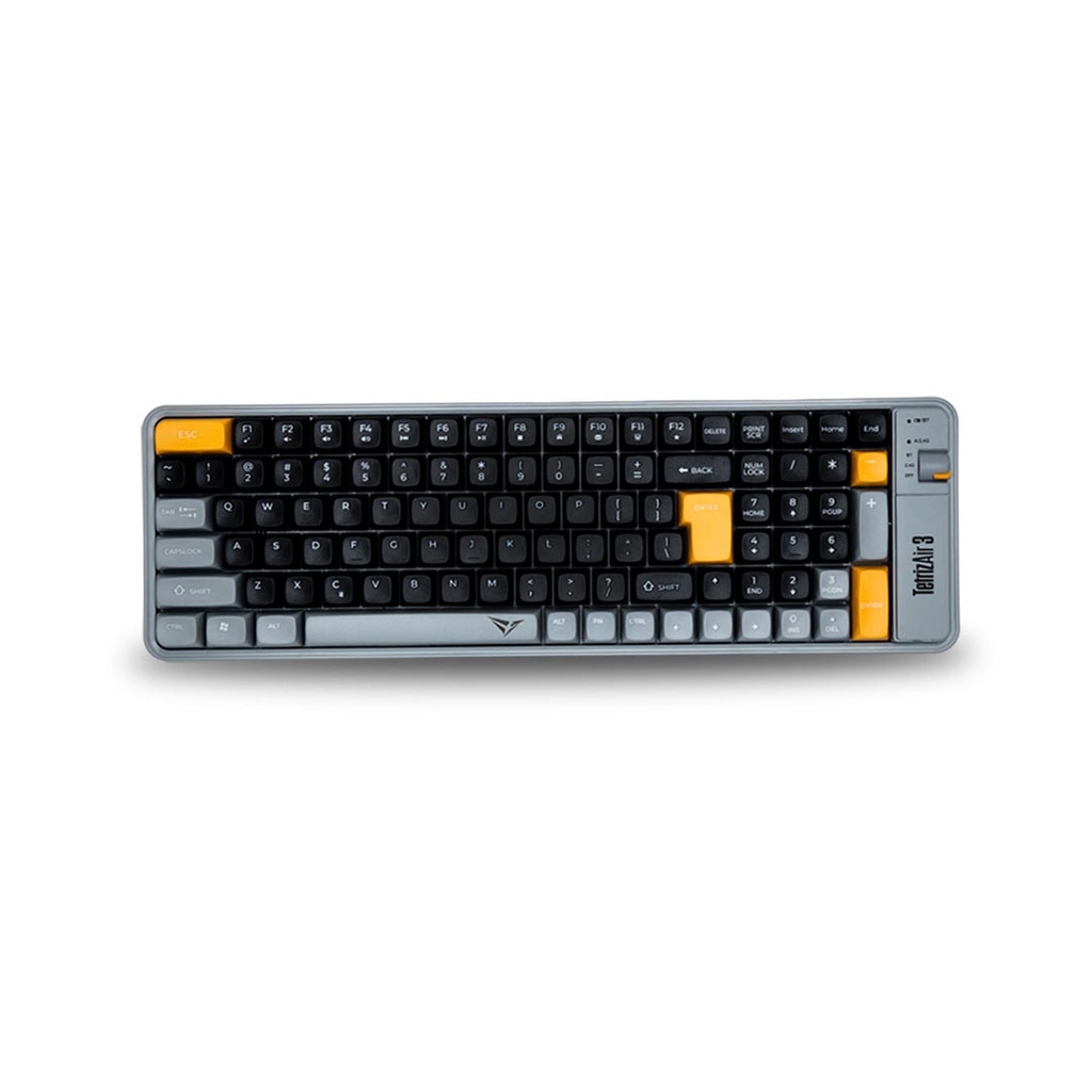Alcatroz Tetriz Air 3 Bluetooth 5.3 Dual Mode 99 Key Wireless Keyboard