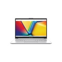 Asus Vivobook GO E1404FA-EB1753W Ryzen 5 40 | 8GB RAM | 256GB SSD | AMD Radeon Graphics | 14″ FHD Display | Windows 11 | Backlit Keyboard | Touch NumberPad | Backpack | Mouse | Cool Silver | 2 Years int'l Warranty | 1 Year Perfect Warranty